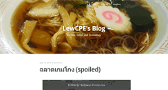 Desktop Screenshot of lewcpe.com